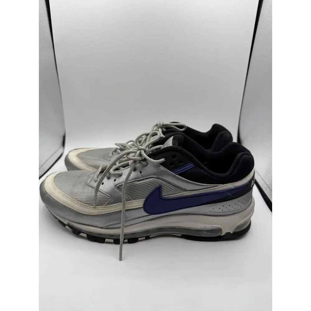 Nike Air Max 97 BW Hybrid AO2406-002 Men Size 11.5 Grey Purple No Box - AS IS